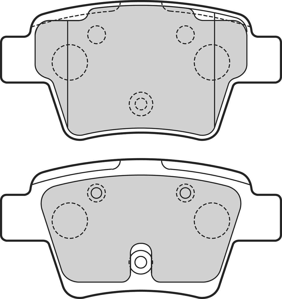 Jogo de 4 pastilhas de travão VALEO ref. 302689